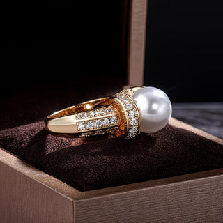 Parelkroon Ring