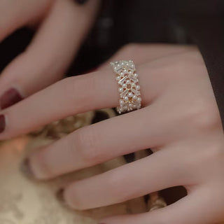 Parelblad Ring