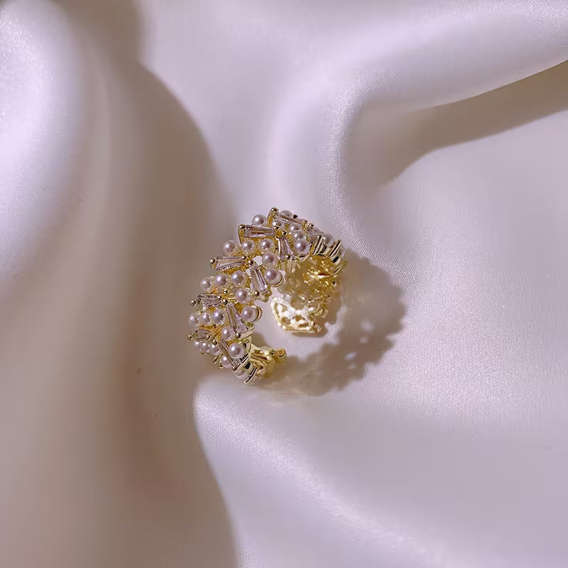 Parelblad Ring