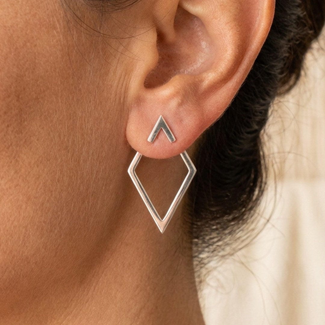 Bohemian geometrische Ohrstecker