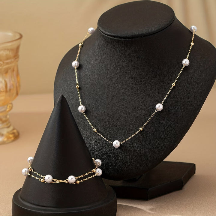 Delicate Parelketting Set