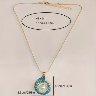 Schelp Parel Hangerketting