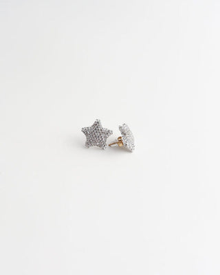 Pave Star Ohrstecker