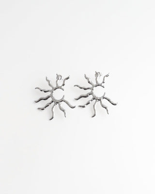 Sonnenstrahlen Statement-Ohrstecker