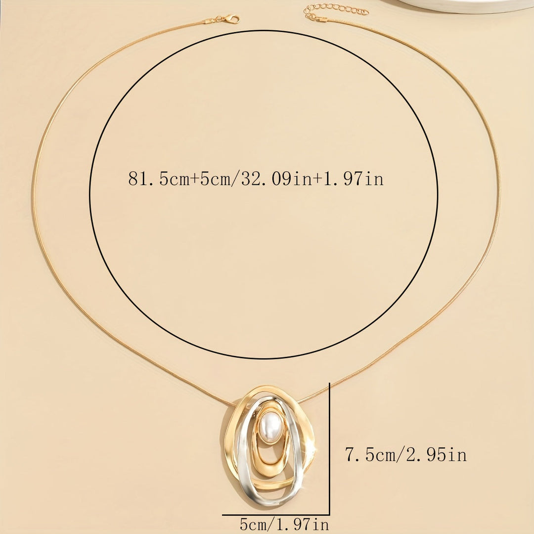 Geometrische Parelketting