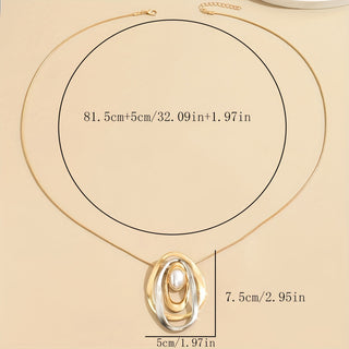Geometrische Parelketting