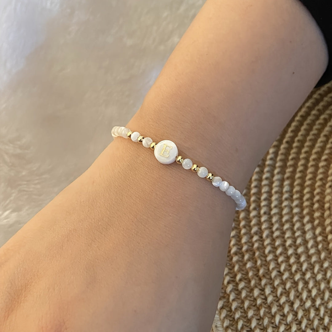 Parel Initiaal Armband