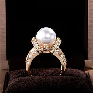 Parelkroon Ring