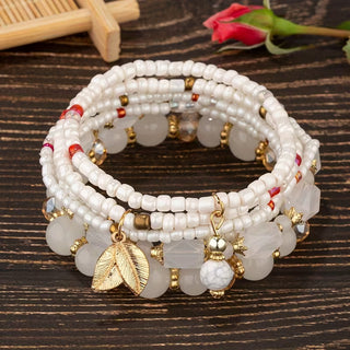Parelkroon Armbandenset