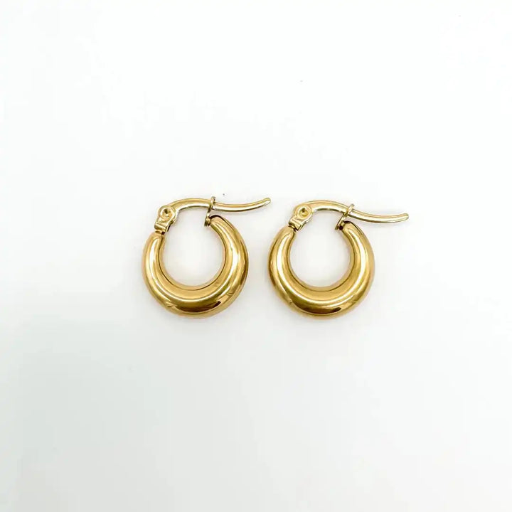 Alltags-Essential-Hoops Ohrringe