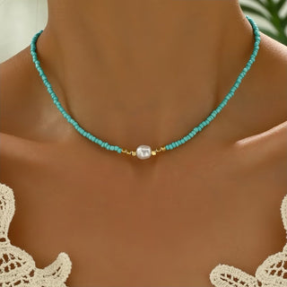 Minimalistische Parelketting