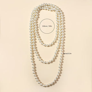 Tijdloze Dubbele Parelketting