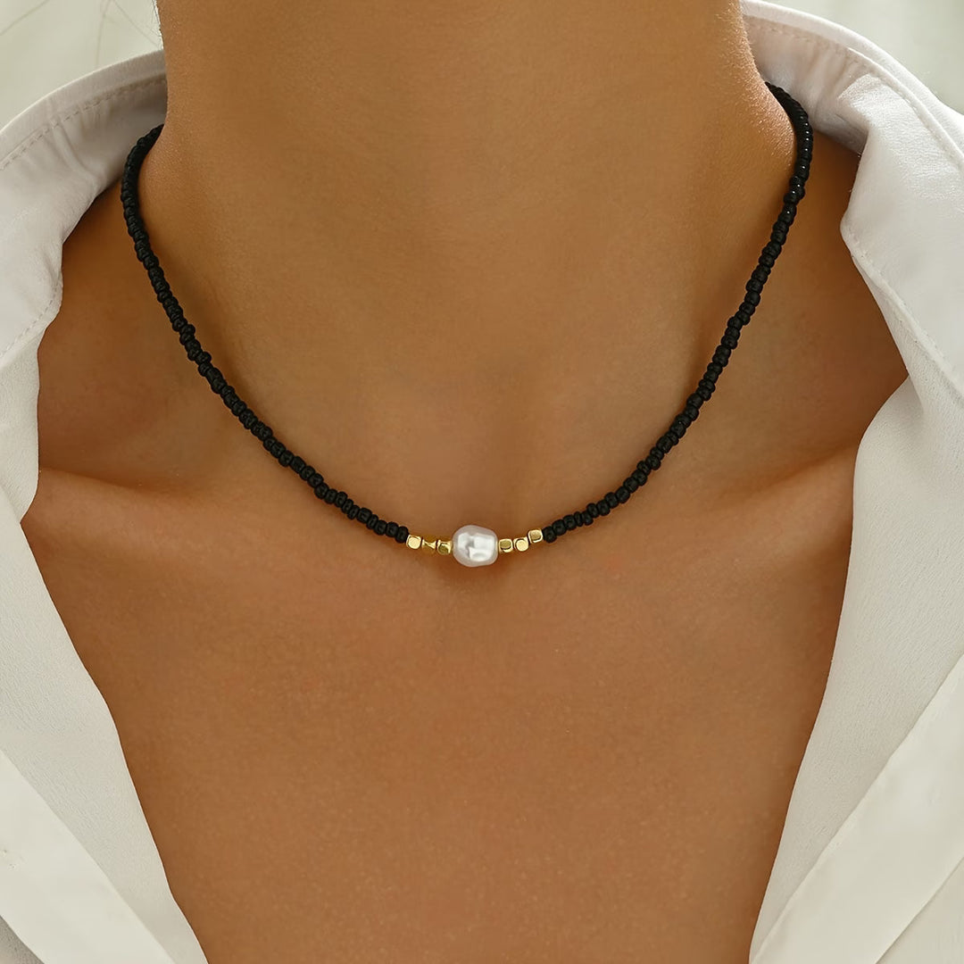 Minimalistische Parelketting
