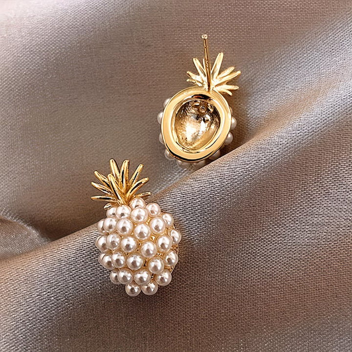 Parel Ananas Oorbellen