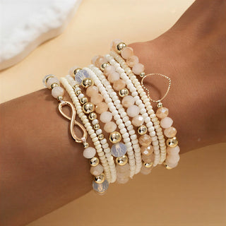 Parel Stapelarmbanden Set van 10
