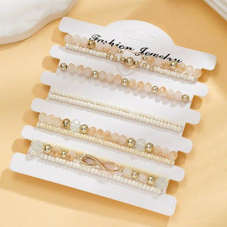 Parel Stapelarmbanden Set van 10