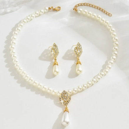 Vintage Parel Sieradenset