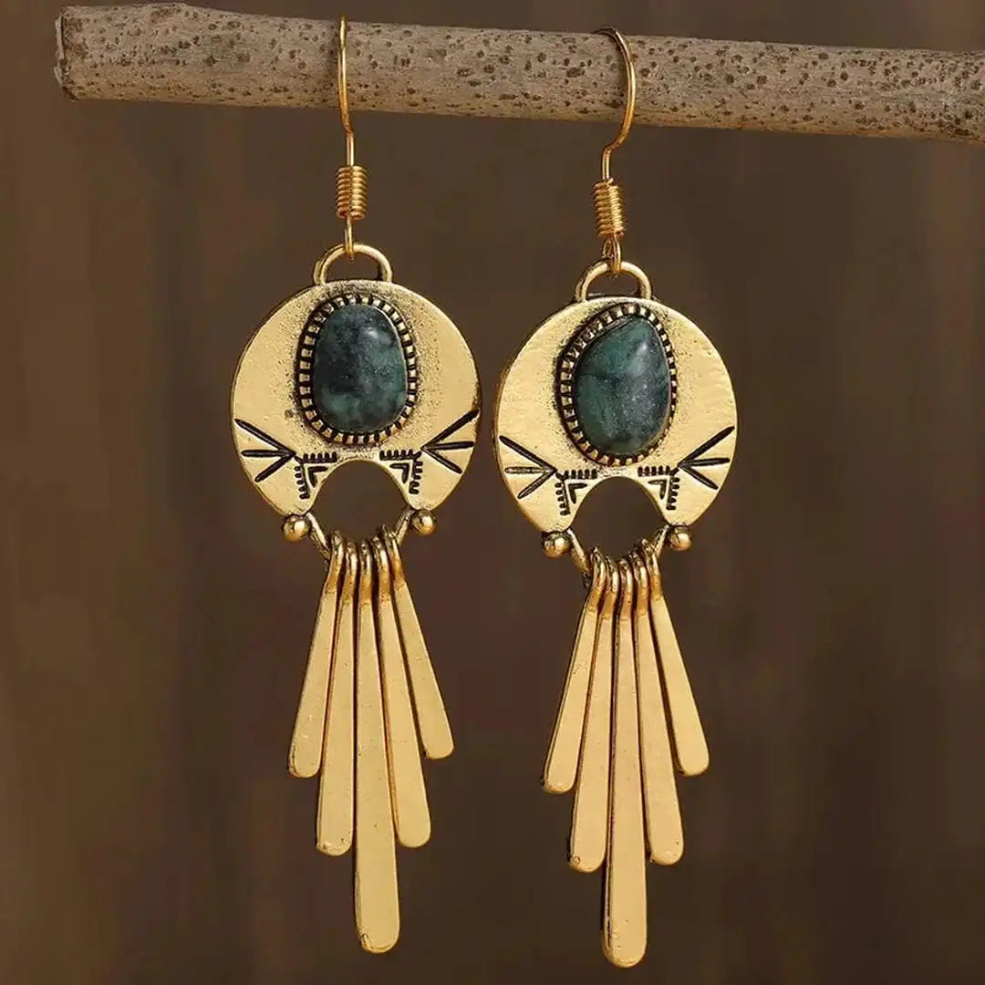 Retro Boho Lange Ohrringe
