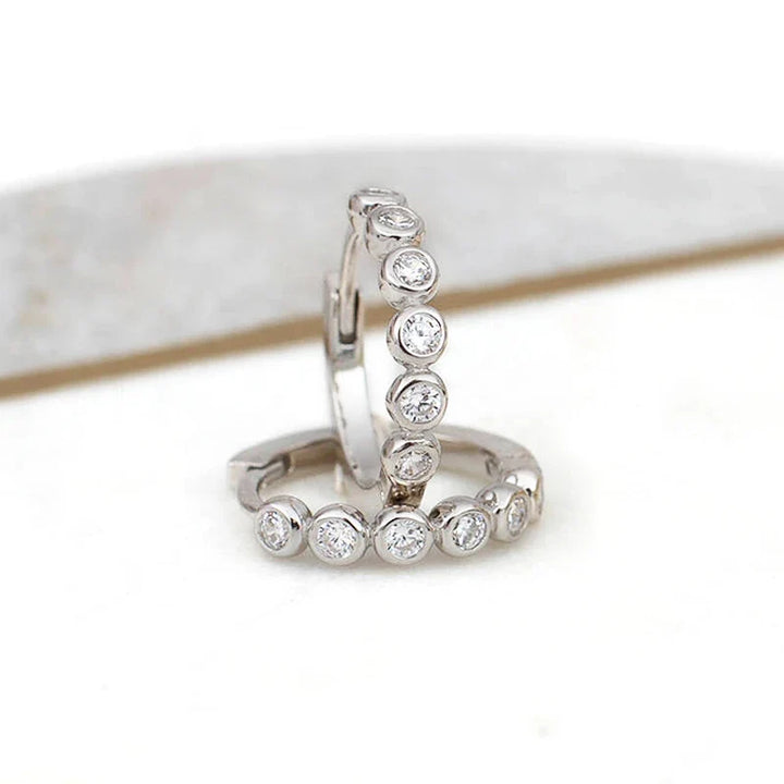 Luxe Fashion Creolen mit Zirkonia