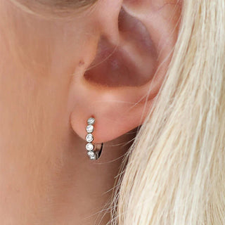 Luxe Fashion Creolen mit Zirkonia