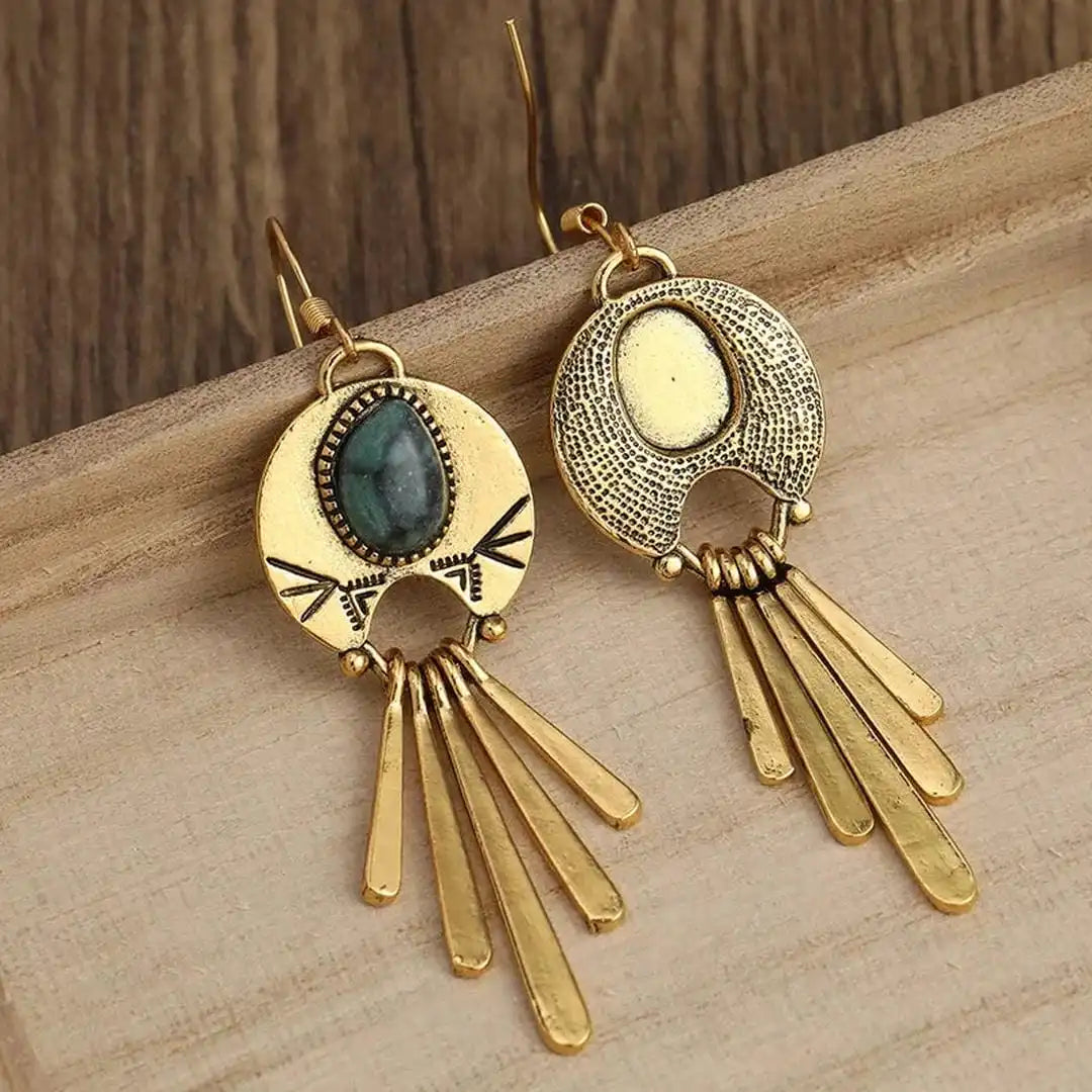 Retro Boho Lange Ohrringe