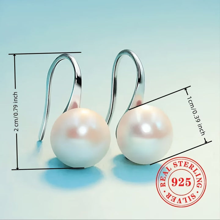 Essentiële Parel Oorbellen
