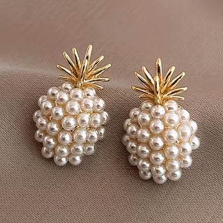 Parel Ananas Oorbellen