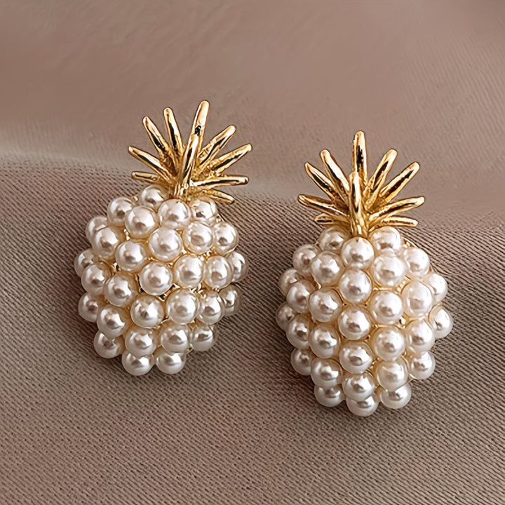 Parel Ananas Oorbellen