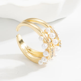 Parel Zirkonia Ring