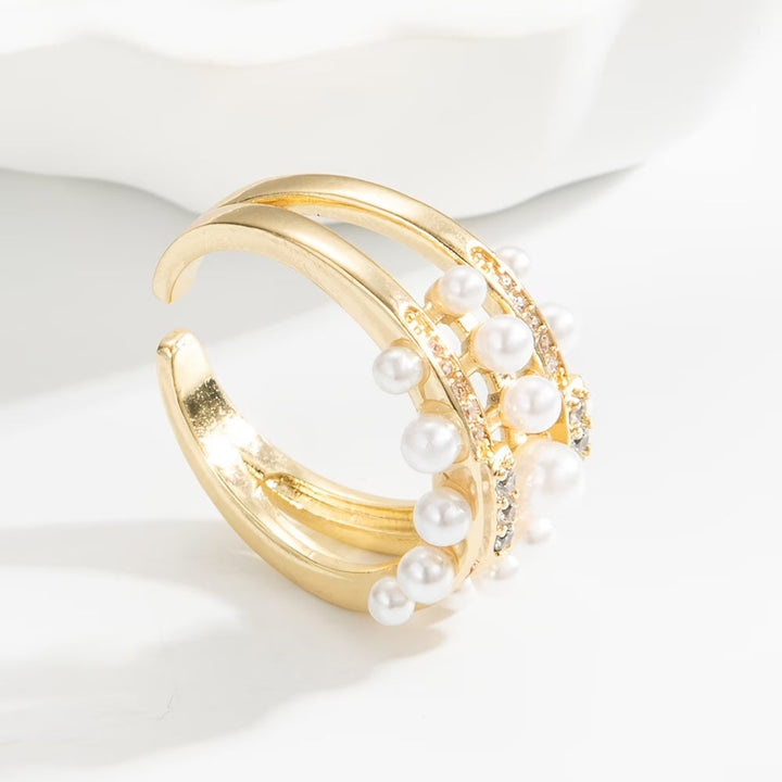 Parel Zirkonia Ring