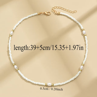 Fijne Parelkralen Ketting