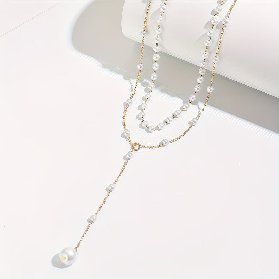 Oplopende Parelstreng Ketting