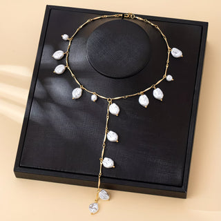 Mystieke Parelwaterval Ketting