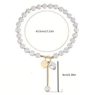 Barokparel Toggle Ketting