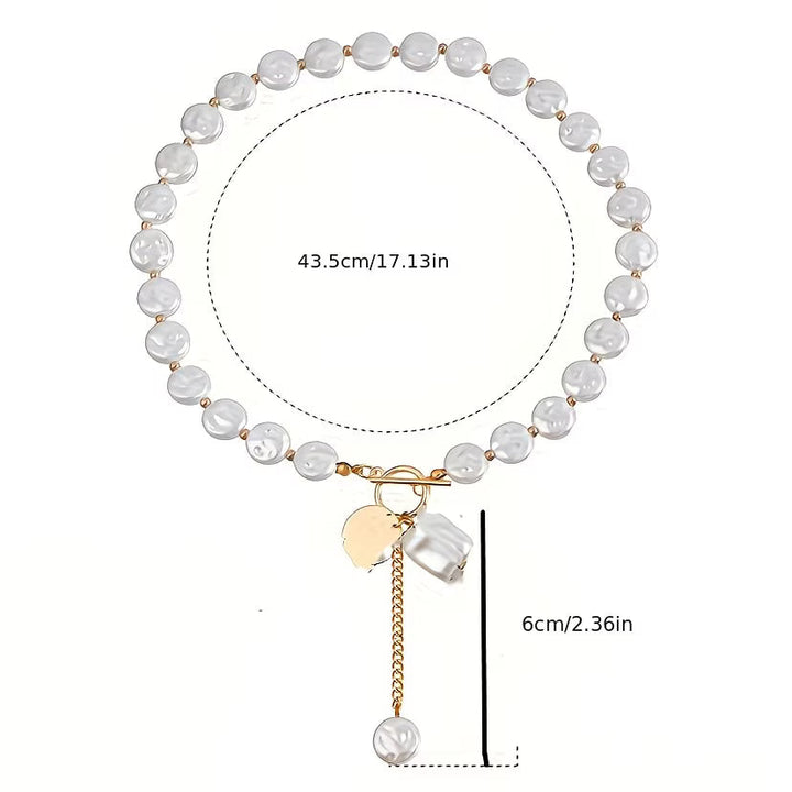 Barokparel Toggle Ketting