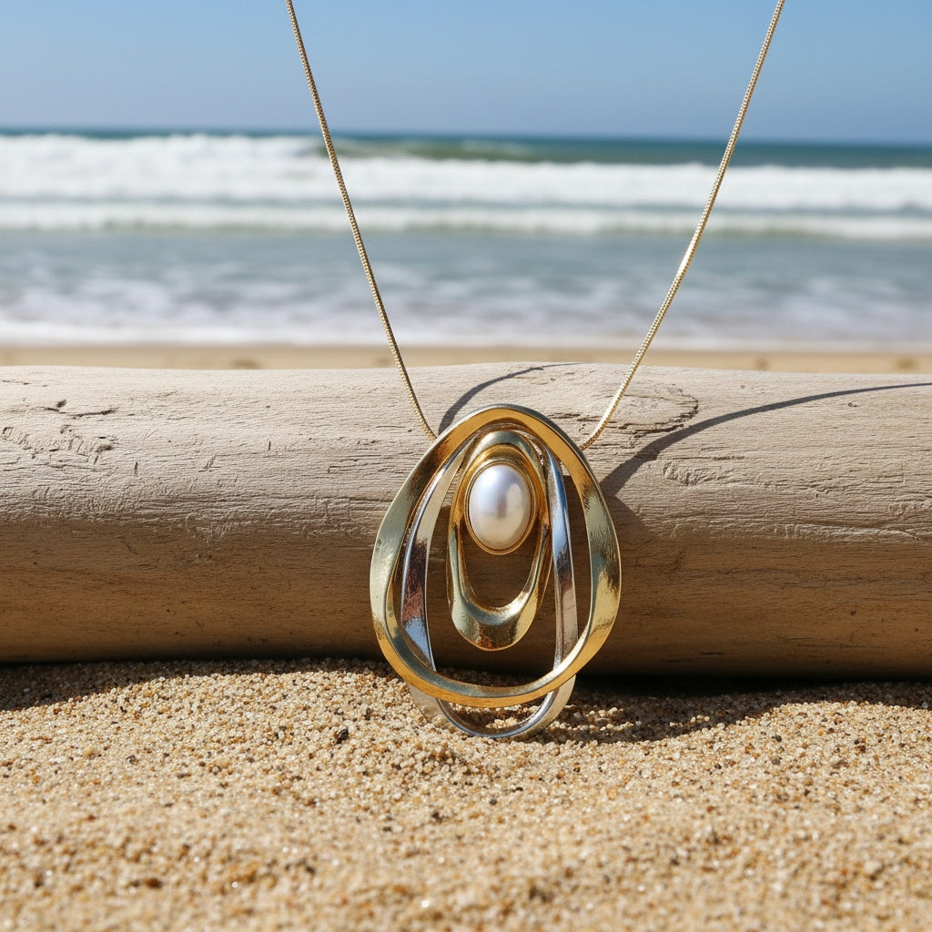 Geometrische Parelketting