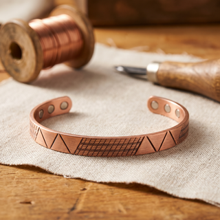 Crest Kupfer-Armband