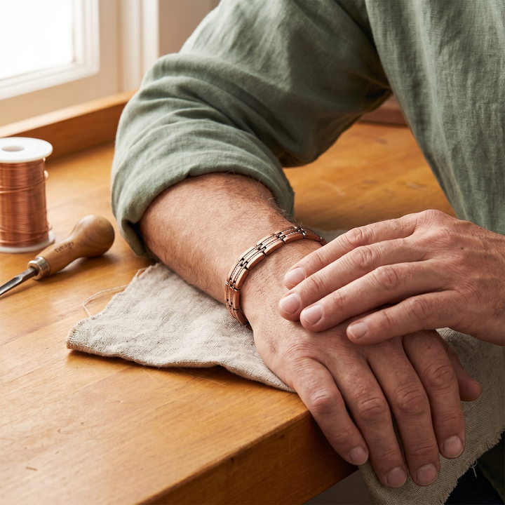 Hecht Kupferarmband