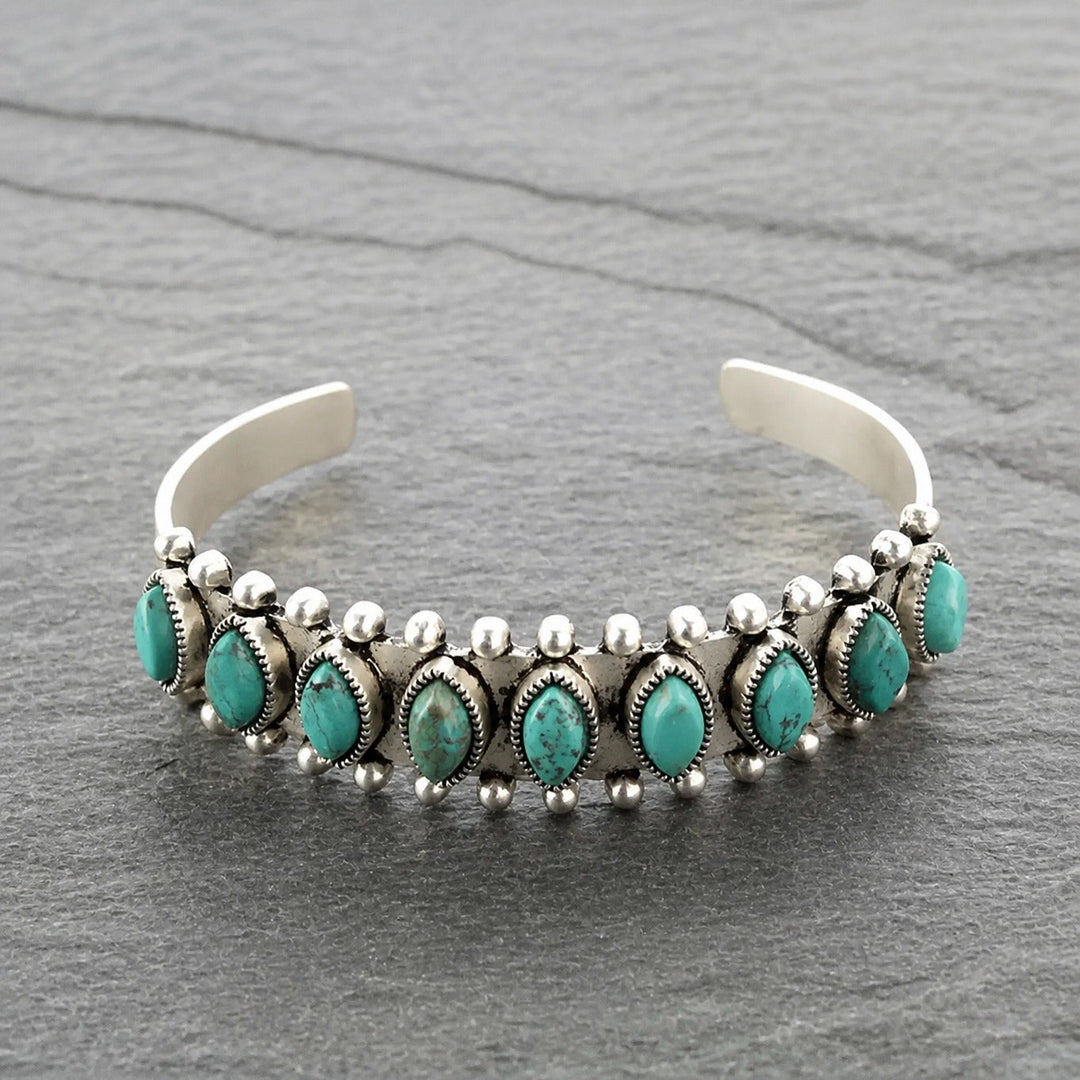 Armband mit Türkis-Steinen