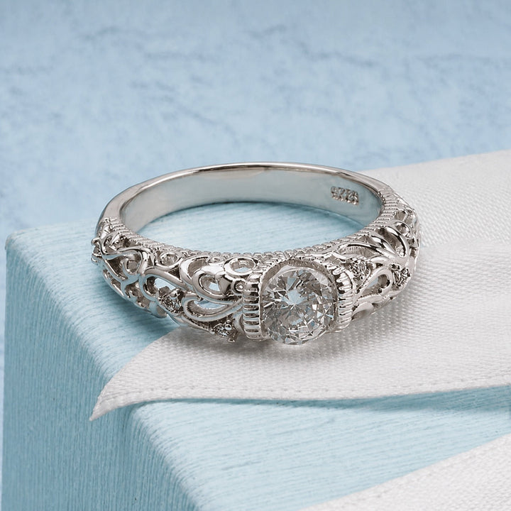 Ring Sterling Silber mit Zirkonia